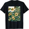 Floral Sunflower Streetwear Aesthetic Fashion Graphic Tee T-Shirt