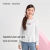 Balabala Girls' Long-Sleeve Letter Print T-Shirt