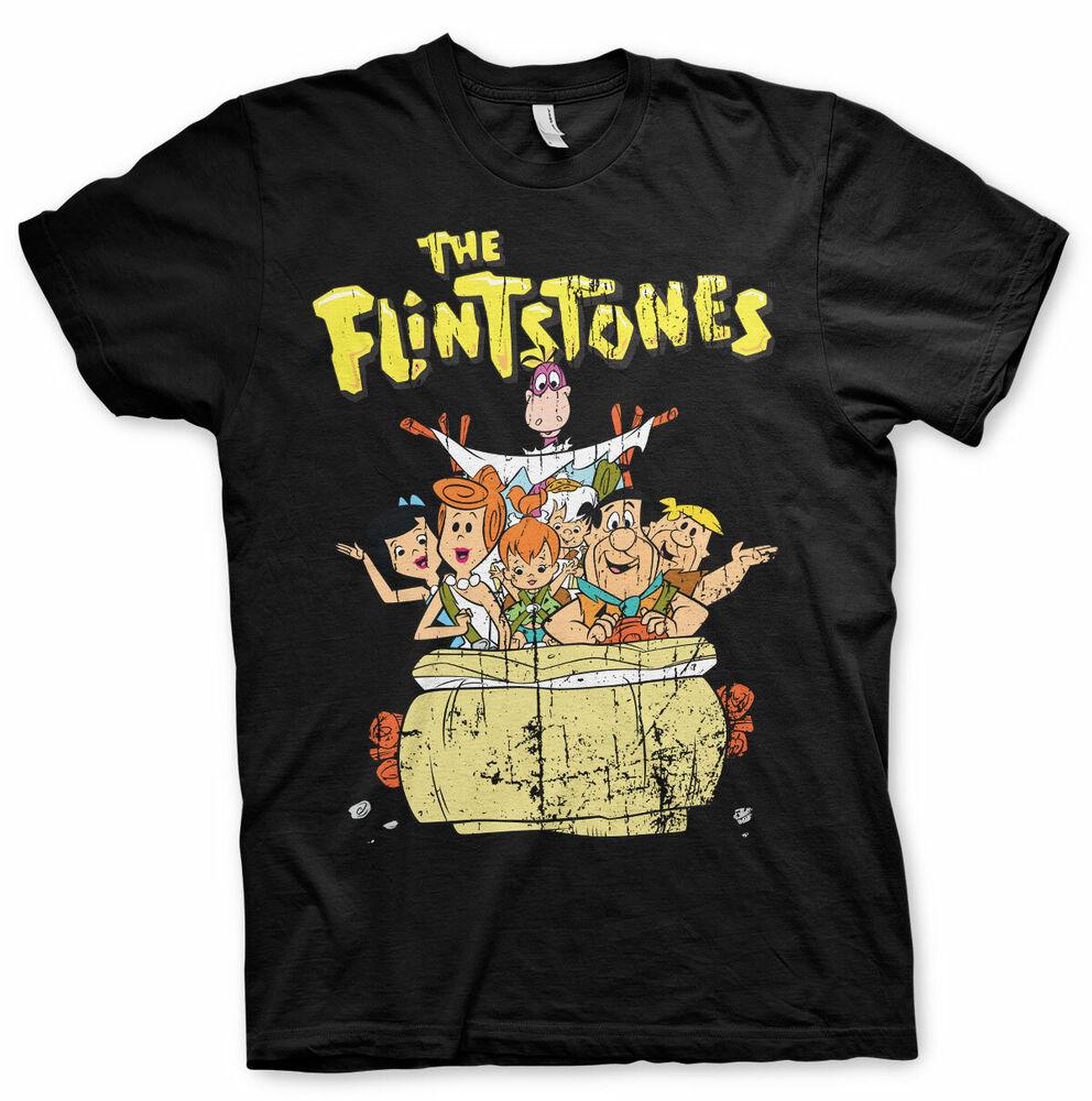 

Футболка унисекс The Flintstones Fred Flintstone Family Tee S