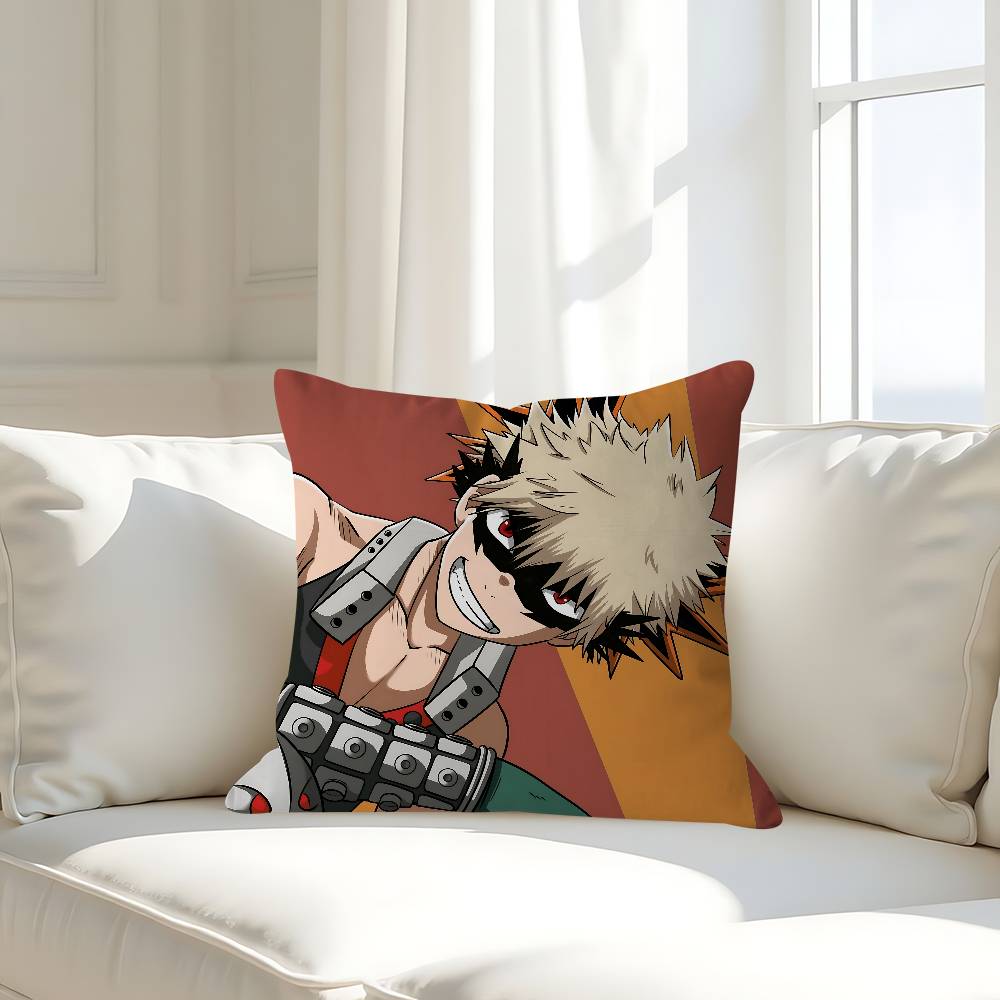 My Hero A-Academia Kissenbezug Abnehmbarer Waschbarer Kissenbezug – Ganzjahresweichleinen