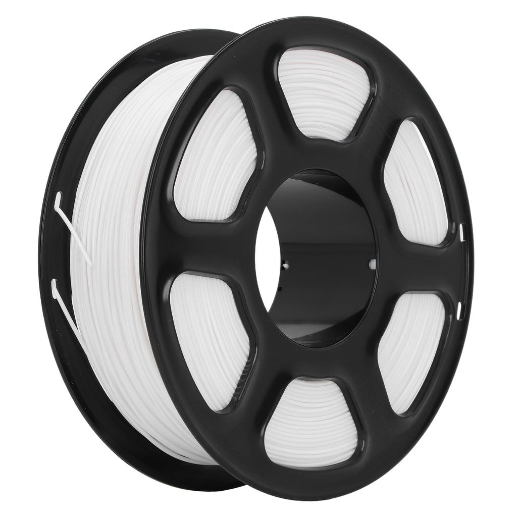 3D Printer Filament 1.75mm 2.2lbs Net Weight 220 to 250 Celsius Pure Color PETG Filament for Refilling Replacement