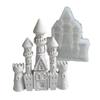 European Castle Silicone Mold Creative DIY Chocolate Candy Molds Home Kitchen Baking Cake Decoration Tool Candle Soap Mould