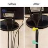 Twisted Magnetic Cable Ties for Neat Organization of Cables and Wires At Home or In the Office Label