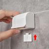 1pc Razor Holder Bathroom Organizer Wall-Mounted Shower Razor Holder Plastic Bathroom Storage Accessories Easy Organization Razor Protect