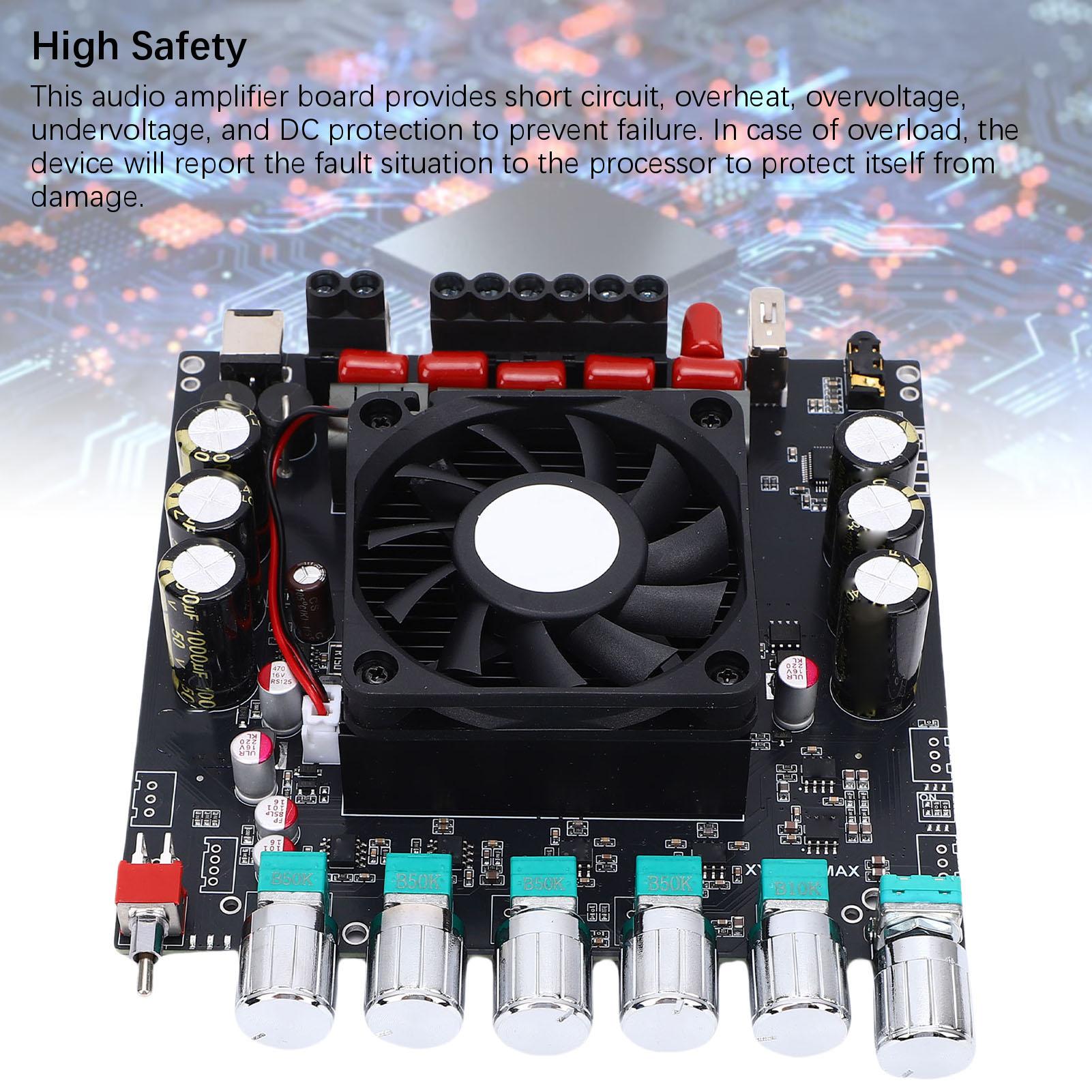 2.1 Channel Bluetooth Audio Amplifier