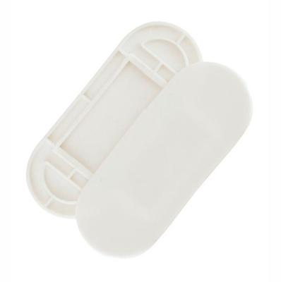 Self Adhesive Power Strip Holder PP Wall Mounted Drill  Non Marking Socket Fixer for Home Dorm O