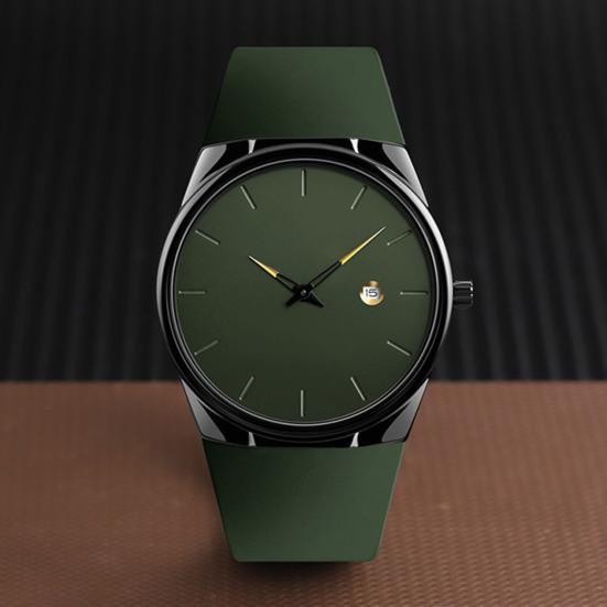 Zegarek kwarcowy Wodoodporny Wysoka Przejrzystość Ultracienki Męski Damski Elegancki Zegarek Kwarcowy na Prezent