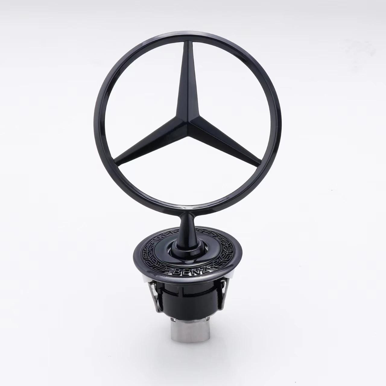 Emblemă Metalică Stea Capotă Logo Insignă Pentru Mercedes Benz AMG Maybach W204 W205 W203 W211 W212 W213 C180 C200 E200 E260L S A1