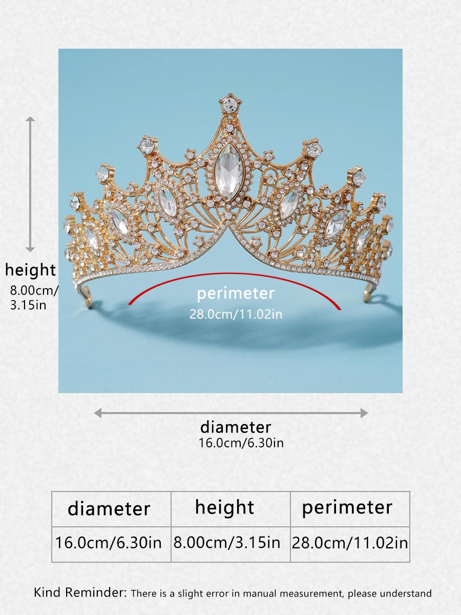 Itacazzo свадебный головной убор золотого цвета женские классические свадебные диадемы — фото 5