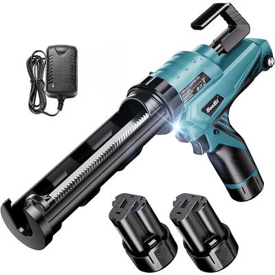 SEESII Pistolet à calfeutrer électrique sans fil pour ciment, verre, adhésif, colle, outil de scellement, pistolet à colle à verre sans fil pour remplir et sceller