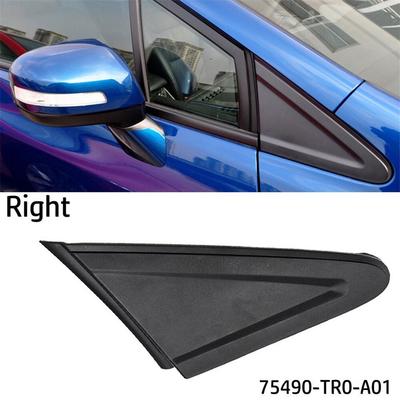 Vordere Äußere Säule Rechte Ecke Zierleiste Schwarz Für Honda Civic 12-15 75490TR3A01
