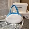 2025 new cartoon fashion plush handbag small fresh versatile ugly cute girl shoulder messenger bag