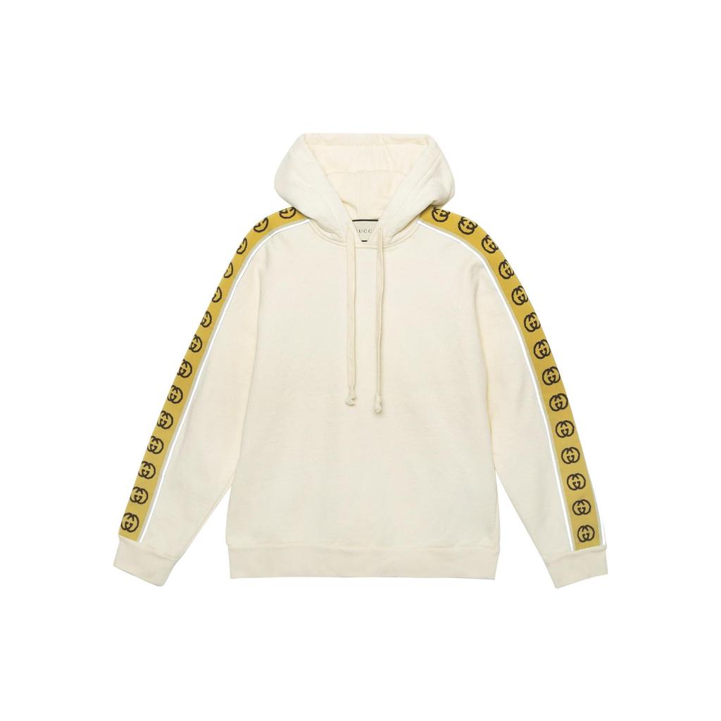 Gucci Sweatshirts Men's Ecru Hooded (Non-detachable) Moderate 596230-XJBUW-9230