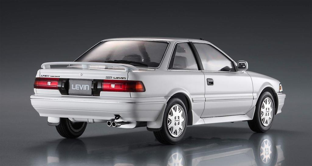 Hasegawa Historic Car Series Toyota Corolla Levin AE92 GT APEX Early Type Plastic Model HC36 1/24