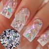 Bagged 3D Irregular Laser Glitter Nail Accessories Patch Decorations Nail Products