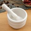 Manual Plastic Mortar And Pestle Set Garlic Herb Spice Grinder Crusher Bowl Kitchen Smashing Tool for Guacamole Seasonings Paste Ginger