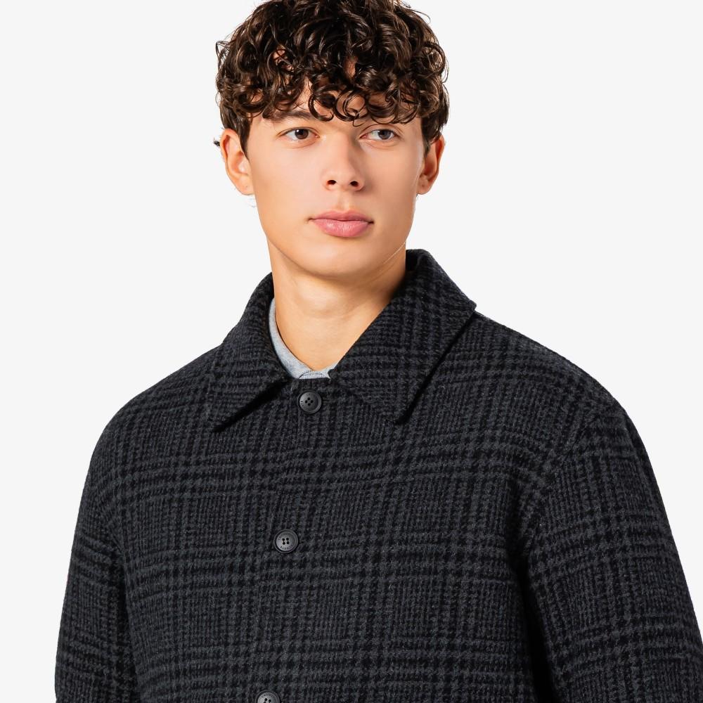 Lacoste Men's Quilted Lining Wool Drizzler Jacket BH533E-55N050