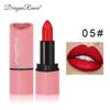 DragonRanee Heart-shaped Waterproof Long-lasting Non-transfer Velvet Matte Nude Lipstick