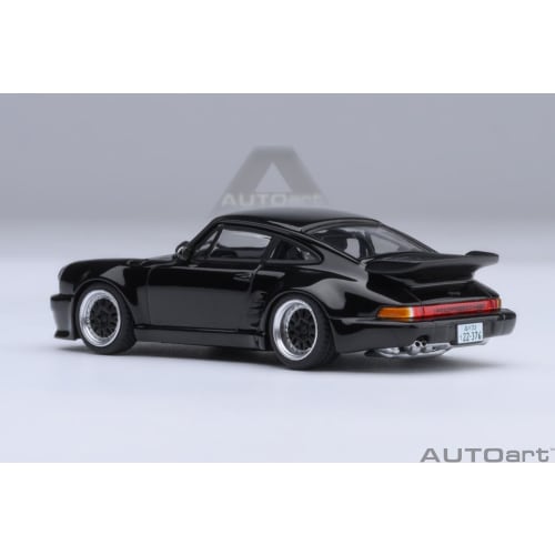 AUTOart 1/64 Scale Porsche 911 (930) Turbo "Wangan Midnight" Blackbird (Volume 1 Specification) Finished Model 20636
