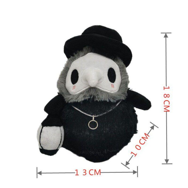 Luminous Plague Doctor And Nurse Couple Plush Toy Cute And Unique Gift