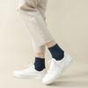 Solid-color Mid-calf Non-stretch Socks, Pure Cotton Socks, Summer Lightweight Sweat-absorbing Business Socks
