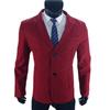 European Casual Men's Plus Size Cardigan Suit - Japanese Korean Style Formal Jacket