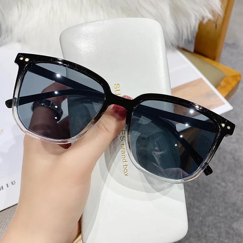 Fashion Large Frame Sunglasses for Women Trendy Unisex Square Sun Glasses Oversized UV400 Outdoor Shades Eyewear for Men
