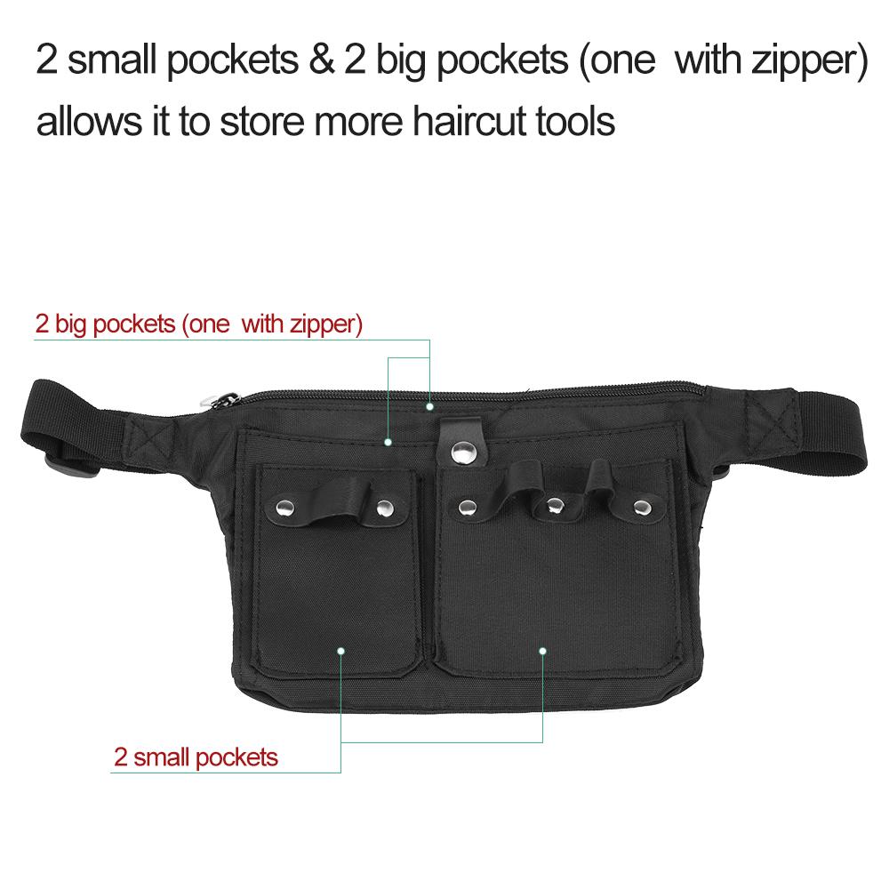 Hair Scissor Holster Hairdressing Pouch Bag + Waist Shoulder Belt