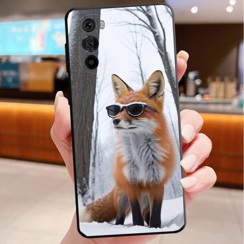 

Phone Case For Motorola Edge 50 40 Pro 60 50 40 30 Ultra Neo Fusion Moto G Play G Stylus G Power G Cute Fox Moto Edge 50 Ultra