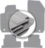 Gray Car Mats For: Alfa Romeo Brera Coupe (2005-2010)