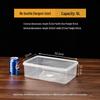 extra large transparent freezable container