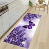 Butterfly Kitchen Floor Mat Home Entrance Doormat Decoration Carpet for Living Room Corridor Long Rugs Non-slip Bedroom Mat