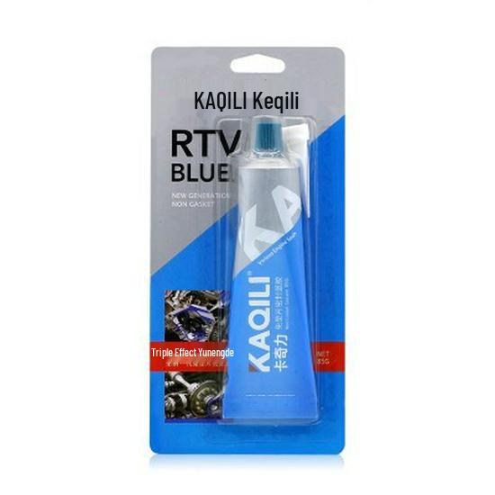 Jingu 586 High-Temp Red Glue Kachi Li Black Silicone Sealant, No-Gasket, Room Temperature Vulcanizing