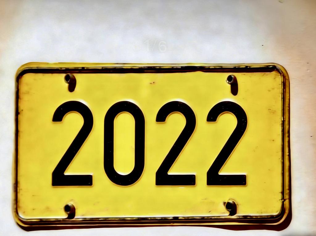 Vintage s Year Number Retro Yellow License Plate Pattern Aluminum Metal Painting High Definition Clear Print Bend Resistant
