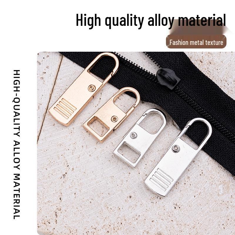 Tool-Free Removable Zipper Pull Tab for Luggage, Bags, Jackets, Clothing, and Boots