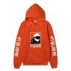 Men Women Fleece Hoodie Gojo Manga Art Two Sleeve Vertical Japanese Characters Casual Anime Hooded Sweatshirt