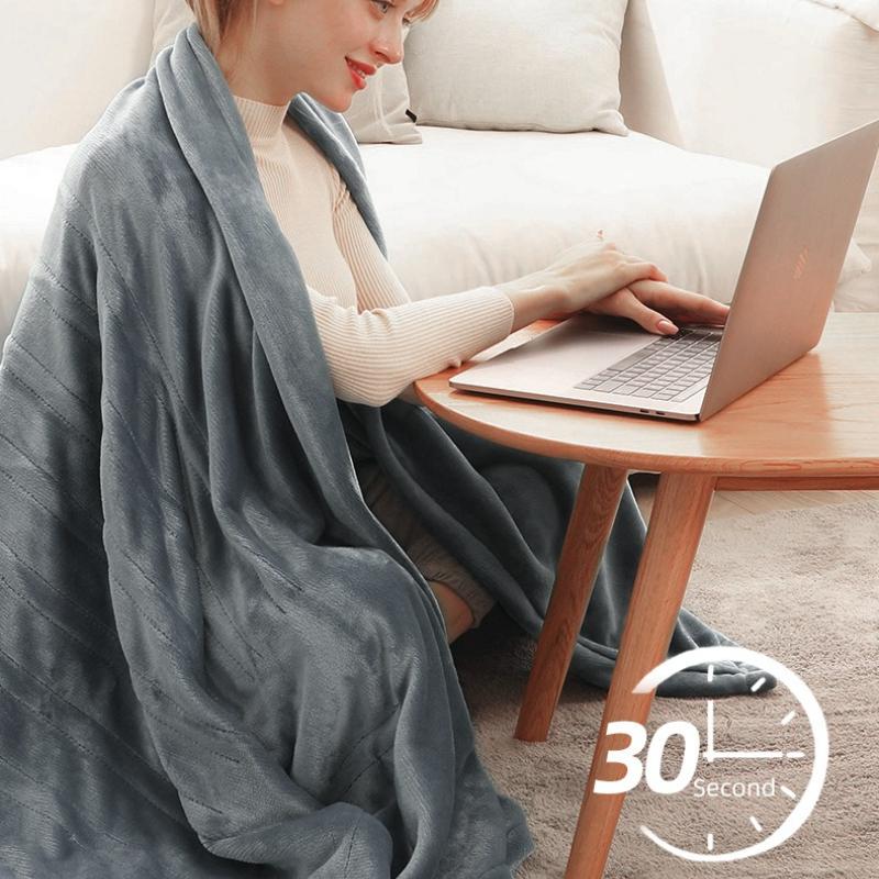 150x180cm Electric Heating Blanket Intelligent Temperature Control Heating Blankets Warm Up Blanket Zero Magnetic Field Fast Heating Washable Mattress