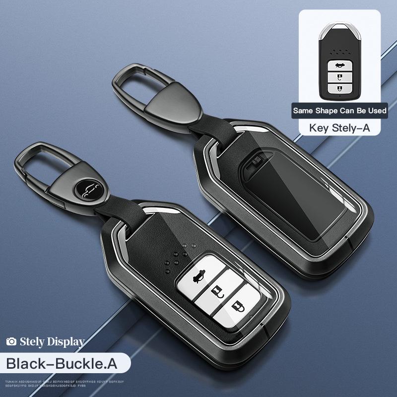 Universal Honda Civic Key Cover for Accord, XRV, Guandao, Haoying, and Xingge - Stylish Car Key Bag with Buckle