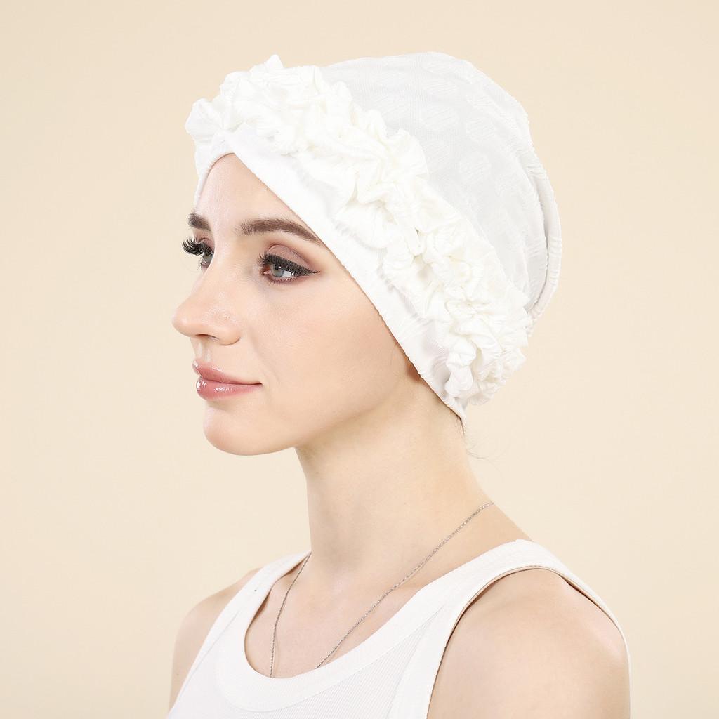 Summer Winter Autumn Spring Unisex Circular Crown Cap With No Brim