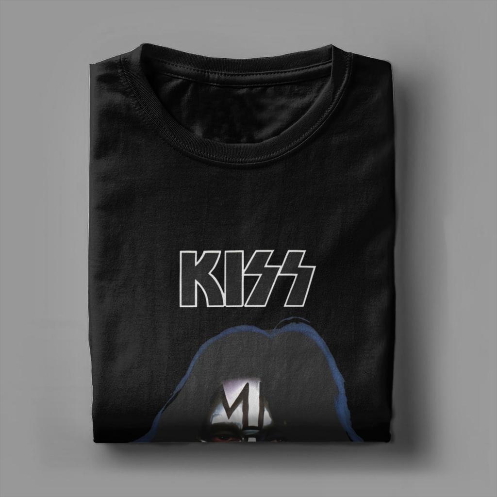 New Arrival Rip Ace Frehley The Spaceman 1951-2025 kiss band T Shirt For Unisex  Cotton Tee Shirt Short Sleeve Clothing
