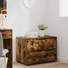 Storage Cabinet Smoked Oak 80 x 48 x 57 cm