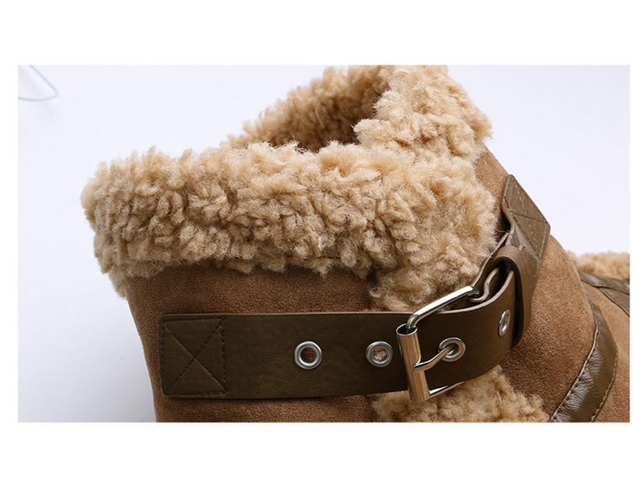 2024 Autumn/Winter Women's Thickened Lambswool & Deer Skin Jacket - Z5152