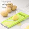 1Pc Multi-Purpose Home Kitchen Tool Manual Vegetable Slicer Stainless Steel Portable Kitchen Shredder Potato Cabbage Cutter