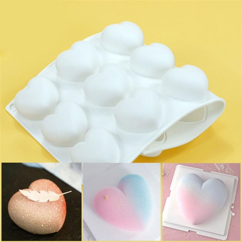 Easy Release Mousse and Bread Mold Creative Cake Baking Molds Individualized Sweet Pastries Making Silicone Mould