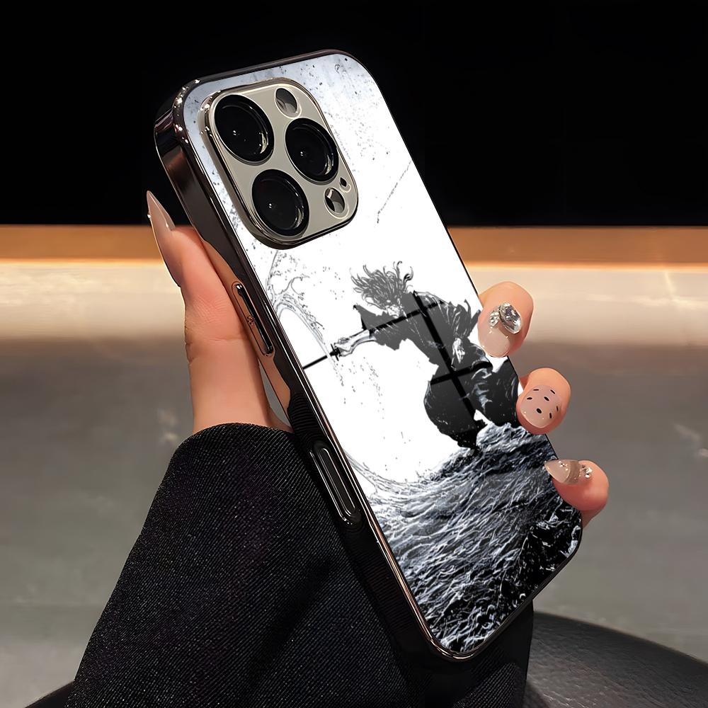 

Чехол для телефона Vagabond S-Samurai Роскошный стеклянный чехол для телефона Для IPhone 17 16 15 14 13 12 11 Pro Max Покрытие Рамка Чехол iPhone 14 Plus