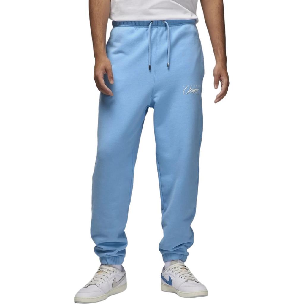 Air Jordan x Union MJ Fleecehose Cobalt Pulse/Coconut Milk Unisex Unterteile Blau DV7336-496