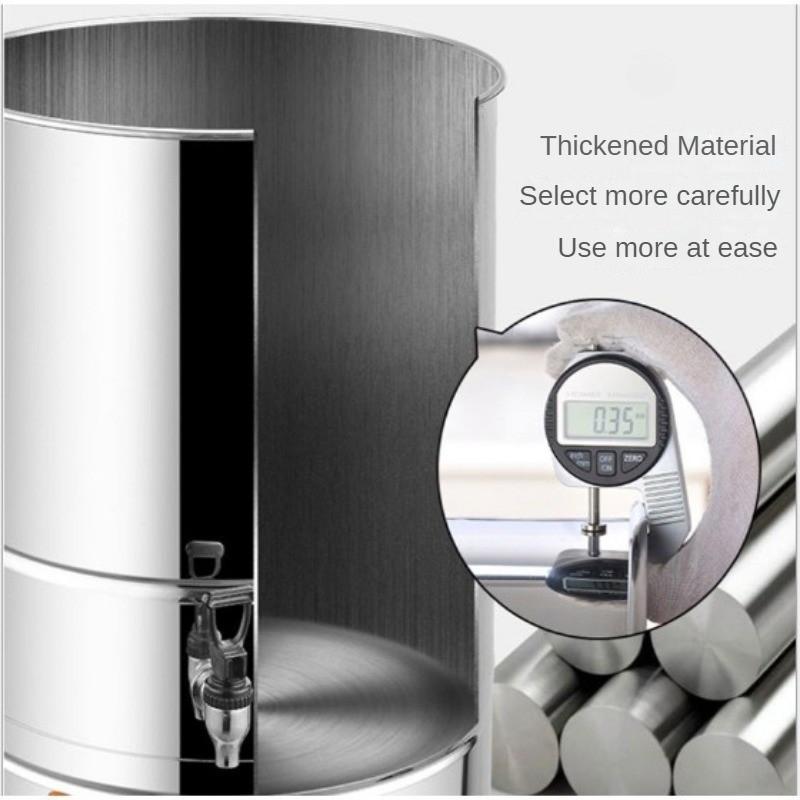 Stainless Steel Commercial Home Use Water Boiler Large Capacity Water Heating Kettle New Instant Electric Heating Water Bucket