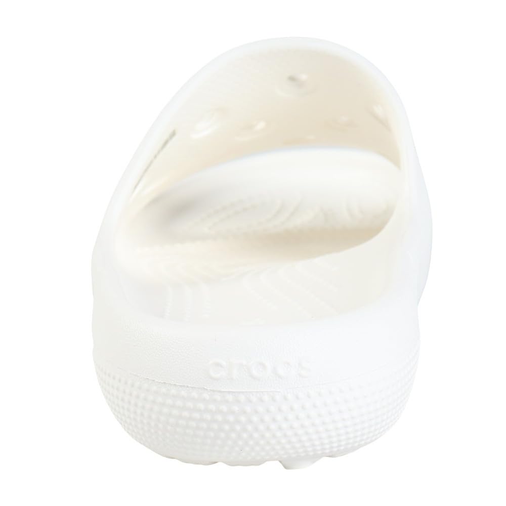 Crocs Classic Slide Shower Easy to Care for Size and 2.0 Sandals, White, 209401-100, Sandals, Lightweight, Quick-Drying, (White, 24.0, Men's Women's)