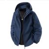 Men's Anti-Fouling, Waterproof, Windproof Parka - Insulated Hooded Jacket for Cold Weather Outdoor Activities