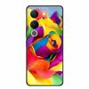6.67" For Vivo V30 Lite Case Black Silicone Soft Phone Cases For Vivo V30 Lite Back Cover Case V 30 Lite Funda Coque Shell Capas